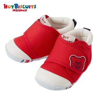 MIKI HOUSE MIKIHOUSE HOT BISTCUITS学步鞋男女童鞋高性价比经典婴儿鞋宝宝学步鞋
