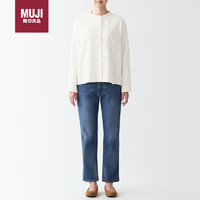 MUJI 無印良品 女士法兰绒立领衬衫 BCB19C1A