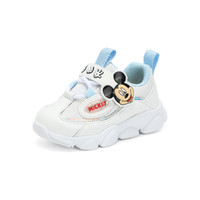 Disney 迪士尼 男童卡通米奇小白鞋