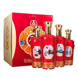 WULIANGYE 五粮液 52度浓香型白酒 一尊天下藏品30 500ml*4瓶