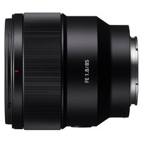 SONY 索尼 FE 85mm F1.8全画幅中远摄定焦微单相机镜头 E卡口（SEL85F18） SEL85F18