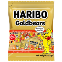 HARIBO 哈瑞宝 小熊橡皮糖水果糖qq糖软糖网红儿童糖果零食年货200g