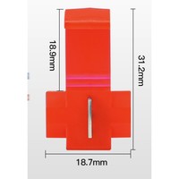 宇宙悍将 线夹适用软线 50只装