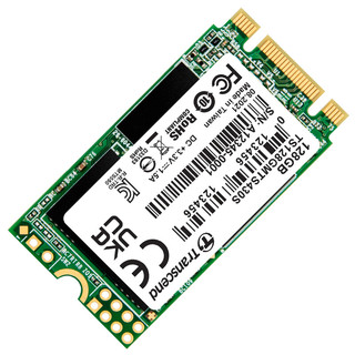 创见(Transcend) 128G SSD固态硬盘 MTS430S系列 M.2 NGFF2242 SATA协议 台式机笔记本硬盘（TS128GMTS430S）