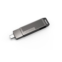 Lenovo 联想 SX5 Pro USB3.2 固态U盘 灰色 256GB Type-C/USB-A双口