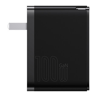 BASEUS 倍思 GaN5 Pro 手机充电器 USB-A/Type-C 100W+小白系列 双Type-C 100W 数据线 TPE 1m 黑色