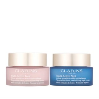 GDF会员购：CLARINS 娇韵诗 青春赋活日间霜 滋润型 50ml+晚间面霜 滋润型 50ml