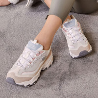 SKECHERS 斯凯奇 女鞋新款时尚拼接休闲运动鞋厚底熊猫鞋149238