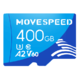 MOVE SPEED 移速 YSTFT300 A2 U3 V60 400GB Micro SD卡