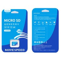 MOVE SPEED 移速 YSTFT300 MicroSD存储卡 128GB（V60、U3、A2）