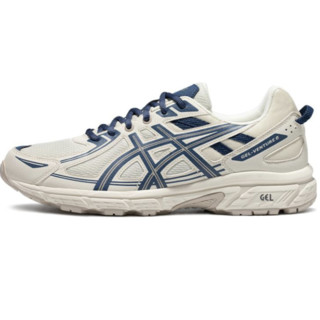 ASICS 亚瑟士 Gel-venture 6 男子越野跑鞋 1011B550-103 白色/蓝色 44.5
