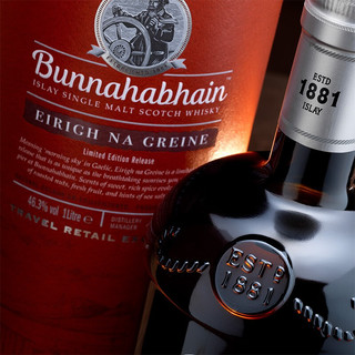 Bunnahabhain 清晨天空 单一麦芽 苏格兰威士忌 46.3%vol 1000ml