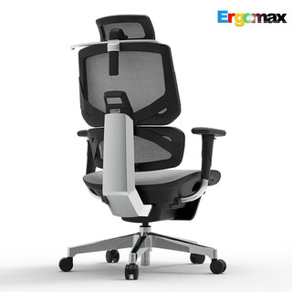 迩高迈思（Ergomax）Emperor2电脑椅人体工学椅家用办公椅转椅舒适靠椅电竞椅 魅力灰+畅躺架