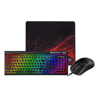 抖音超值购：HYPERX 极度未知 精英版2代红轴RGB104键机械键盘+旋火有线鼠标套装