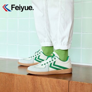 Feiyue. 飞跃 x芝麻街联名德训鞋女春季新款松紧鞋带百搭街拍运动鞋女