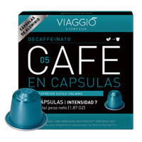 VIAGGIO Nespresso Original适配咖啡胶囊 5号低因咖啡 10颗/盒