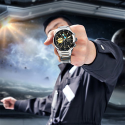 FIYTA 飞亚达 航天系列“空间站”五级钛限量款 男士机械腕表 GA880013.WBW