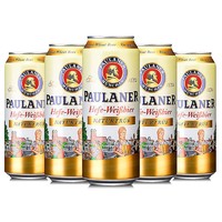 PAULANER 保拉纳 进口Paulaner/柏龙保拉纳啤酒500ml德国精酿啤酒黑啤酒白啤大麦