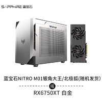 蓝宝石（Sapphire） AMD RADEON RX 6750XT 12G D6超白金电脑独立显卡 RX6750XT白金版+机箱