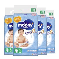 88VIP：moony 婴儿纸尿裤 L 54片*4包