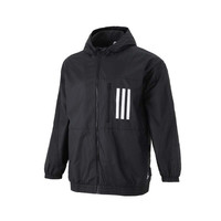 adidas 阿迪达斯 M W.N.D. Jkt PB 男子运动夹克 H42037 黑色 XL