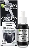 GARNIER 卡尼尔 Hautklar 抗杂质精华液含碳,4%烟酰胺+AHA + BHA 对抗黑头和杂质,30毫升
