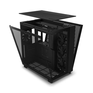 NZXT 恩杰 H9 Flow ATX机箱 黑色