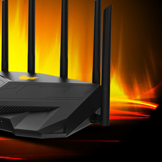 ASUS 华硕 TUF GAMING AX5400 双频5400M 家用千兆无线路由器 Wi-Fi 6 黑色 单个装