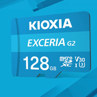 KIOXIA 铠侠 TF内存卡U3高速32G 128G 256G 512G手机存储卡行车记录仪监控