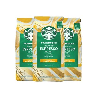 STARBUCKS 星巴克 200g进口黑咖啡经典派克浓缩烘焙冰美式冷萃节日限定无糖咖啡豆