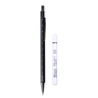 truecolor 真彩 B938A 自动铅笔 黑色 2B 0.5mm+0.7mm 2支装+自动铅笔替芯 黑色 2B 0.5mm+0.7mm 2支装
