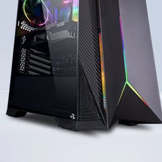 VGame 武极 星冠2 十二代酷睿版 组装电脑（黑色、500GB SSD、酷睿i5-12400F、RTX 3050 8G、16GB、风冷）