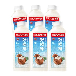 88VIP：WEICHUAN 味全 椰子汁植物蛋白饮料 900ml*6瓶