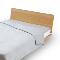 MUJI凉柔系列 聚酯纤维混纺被套 床上用品