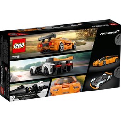LEGO 乐高 Speed超级赛车系列 76918 迈凯伦 Solus GT 与迈凯伦 F1 LM