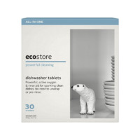 ecostore 宜可诚 洗碗块 600g/30块 强效去油洗碗机用洗涤块清洁块 新西兰原装进口