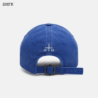 SMFK 双7棒球帽 海蓝 H0005DB 黑色