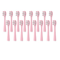 usmile 笑容加 NW-TS8 电动牙刷刷头 粉色16支装 洁白型