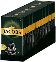 JACOBS Espresso Ristretto 胶囊咖啡 适用于Nespresso胶囊式咖啡机 100粒