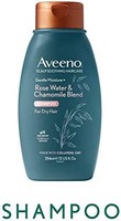 Aveeno 艾惟诺 发丝发痒头部皮肤护理洗发水 含有洋甘菊成分，适合干性发质和头部皮肤，玫瑰味，354 毫升