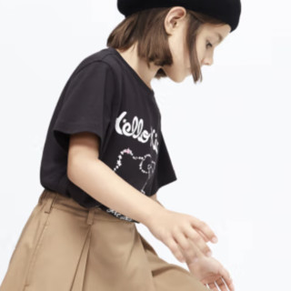 Little MO&CO. 女童圆领短袖T恤 KBC1TEE014