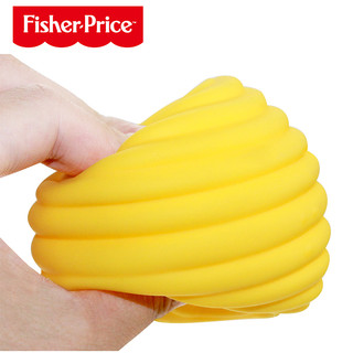 Fisher-Price 婴幼儿玩具手抓球弹力球儿童礼物捏捏球1盒小皮球六件套0-3岁