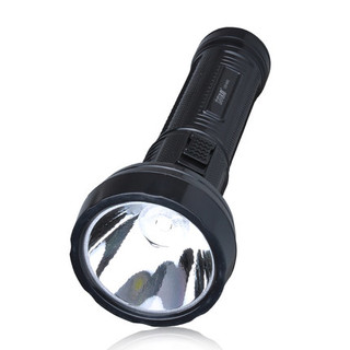 久量手电筒LED强光多功能充电式两档调光手灯家用户外应急手电