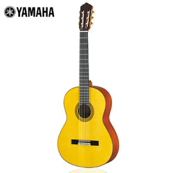 YAMAHA 雅马哈 GC12S全单板古典吉他演奏级专业古典吉他云杉面板桃花芯背侧板39英寸 原木色