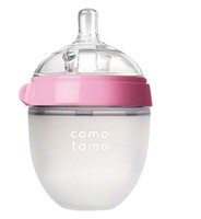 comotomo 进口婴儿防胀气全硅胶奶瓶150ml