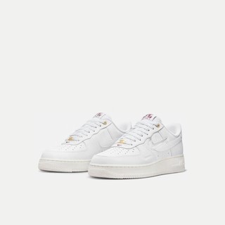 NIKE 耐克 Air Force 1 '07 Prm 40周年纪念版 男子休闲运动鞋 DQ7664-100 米色