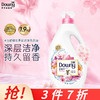 Downy 当妮 香氛洗衣液洁净柔顺二合一持久留香 淡粉樱花 1.9千克