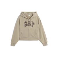 Gap 盖璞 碳素软磨系列 女士连帽卫衣 714130 奶咖色 XXS