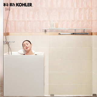 KOHLER 科勒 玲纳系列 26760T-L-0 独立式亚克力浴缸 右角位 0.85m