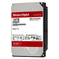 Western Digital 西部数据 红盘Pro系列 3.5英寸 企业级硬盘 18TB（7200rpm、512MB）WD181KFGX